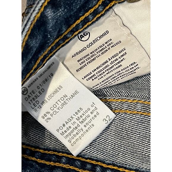 Adriano Goldschmied ag-ed lochness Jeans Mens 32x32 - Picture 5 of 6